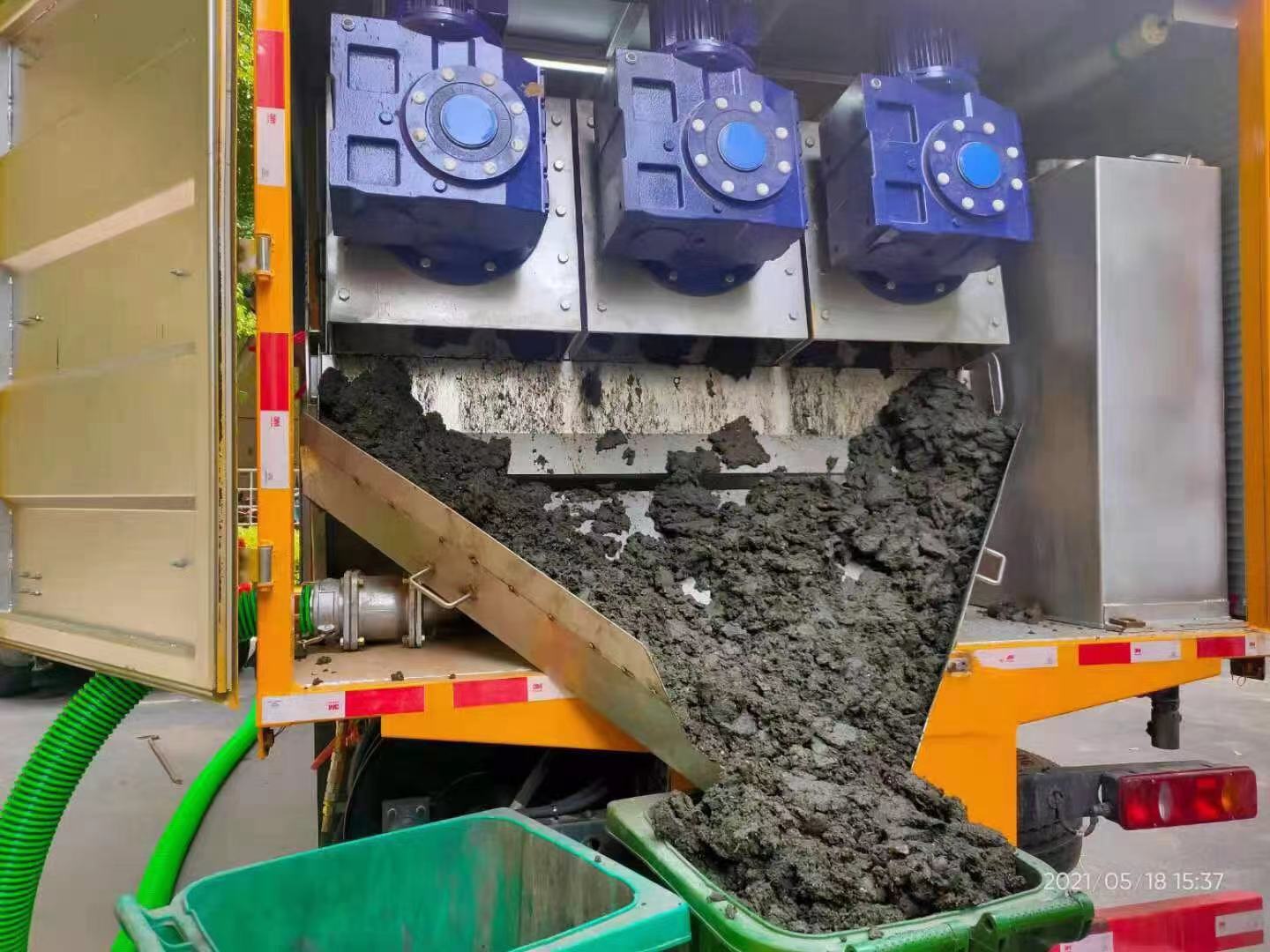 贡山化粪池清掏城市维护站-泥浆净化干湿分离处理